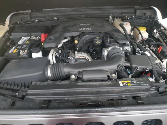 1C4HJXDG8KW528207 - 2019 JEEP WRANGLER U SPORT ნაცრისფერი ფოტო 12