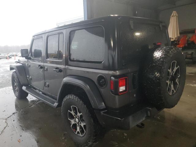 1C4HJXDG8KW528207 - 2019 JEEP WRANGLER U SPORT ნაცრისფერი ფოტო 2