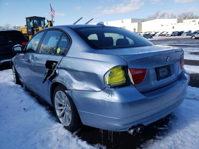 WBAPK5C55BA661014 - 2011 BMW 328 XI SULEV SILVER photo 2