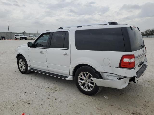 1FMJK1KT8HEA55219 - 2017 FORD EXPEDITION EL LIMITED WHITE photo 2