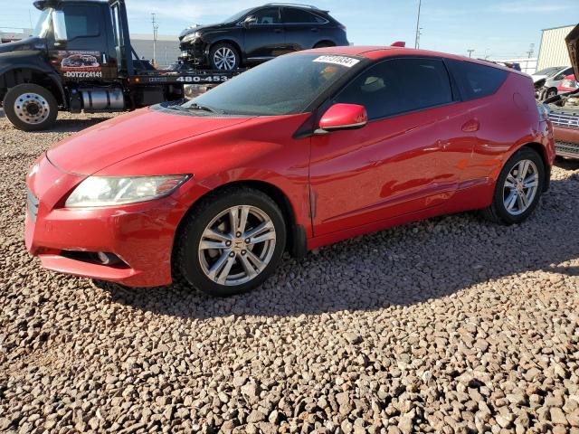 JHMZF1D69CS003688 - 2012 HONDA CR-Z EX RED photo 1