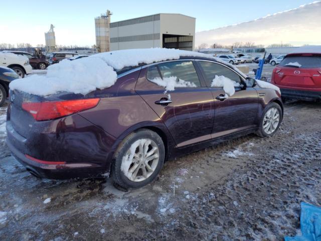 5XXGM4A76CG037644 - 2012 KIA OPTIMA LX BURGUNDY photo 3