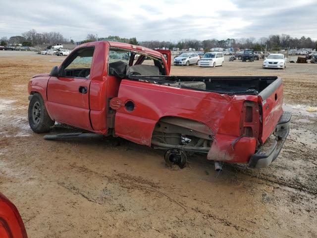 1GCEC14XX7Z143361 - 2007 CHEVROLET SILVERADO C1500 CLASSIC RED photo 2