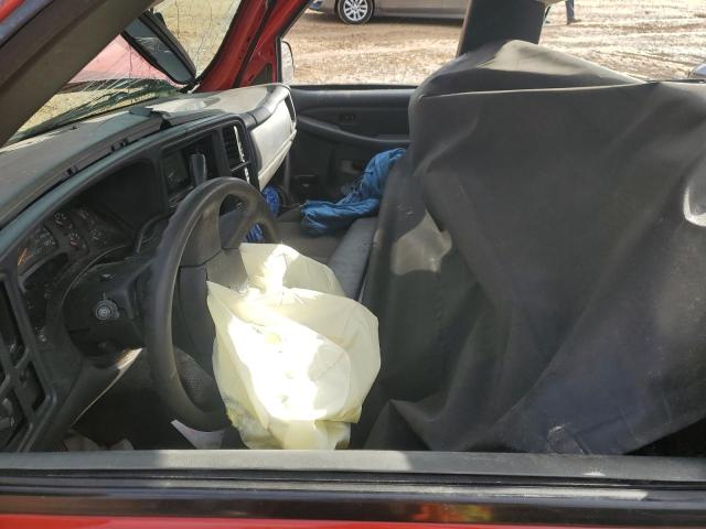 1GCEC14XX7Z143361 - 2007 CHEVROLET SILVERADO C1500 CLASSIC RED photo 7