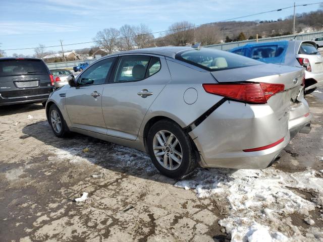 KNAGM4A72B5053677 - 2011 KIA OPTIMA LX SILVER photo 2