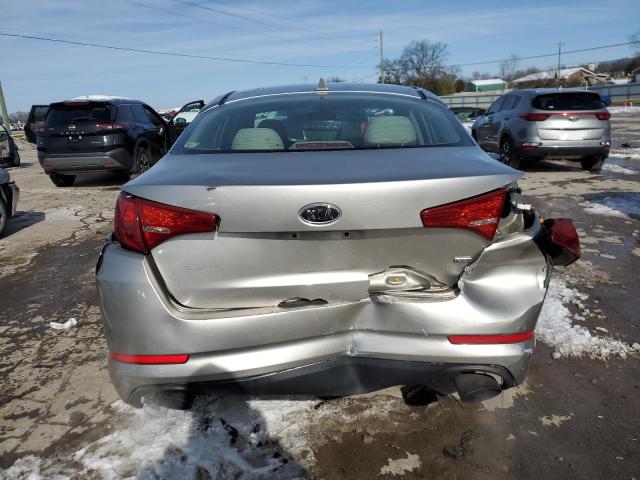 KNAGM4A72B5053677 - 2011 KIA OPTIMA LX SILVER photo 6