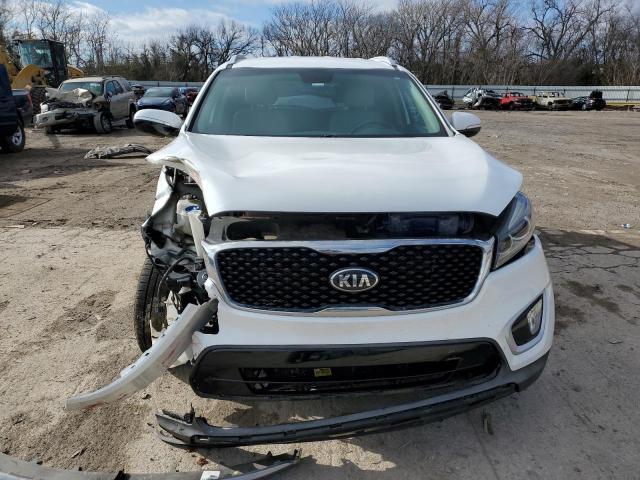 5XYPH4A5XHG231261 - 2017 KIA SORENTO EX WHITE photo 5