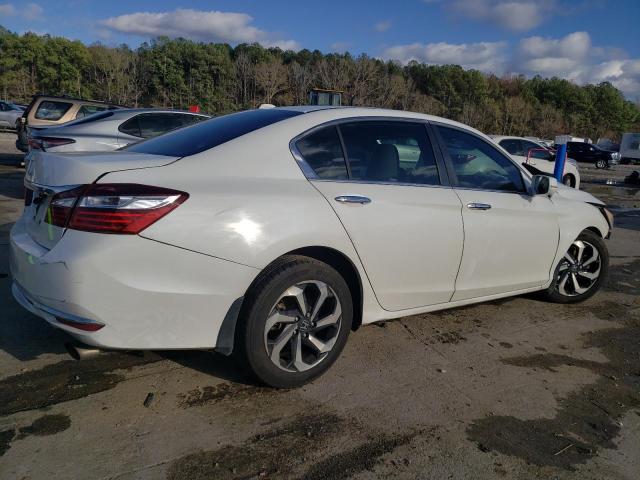 1HGCR2F02GA150672 - 2016 HONDA ACCORD EX WHITE photo 3