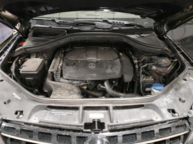 4JGDA5HB7FA523175 - 2015 MERCEDES-BENZ ML 350 4MATIC BLACK photo 12