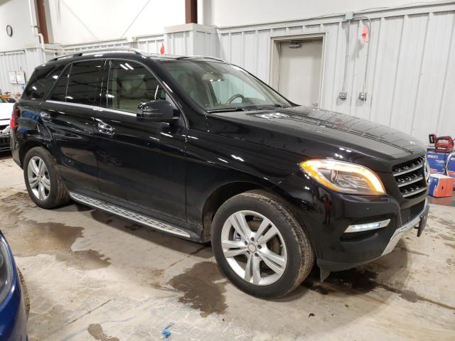 4JGDA5HB7FA523175 - 2015 MERCEDES-BENZ ML 350 4MATIC BLACK photo 4