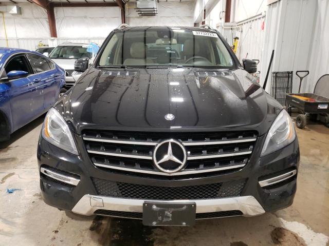 4JGDA5HB7FA523175 - 2015 MERCEDES-BENZ ML 350 4MATIC BLACK photo 5