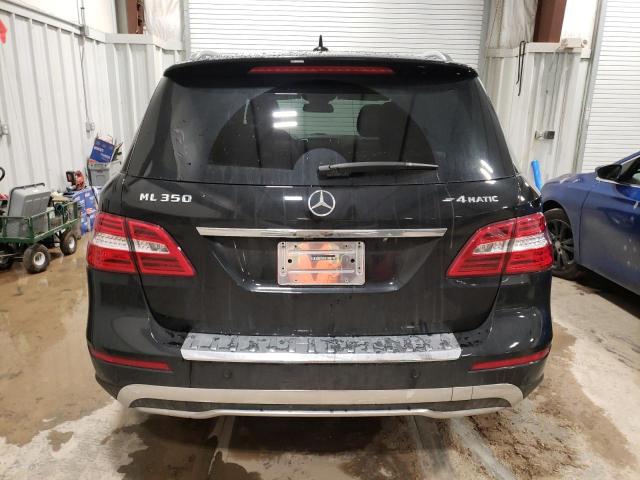 4JGDA5HB7FA523175 - 2015 MERCEDES-BENZ ML 350 4MATIC BLACK photo 6