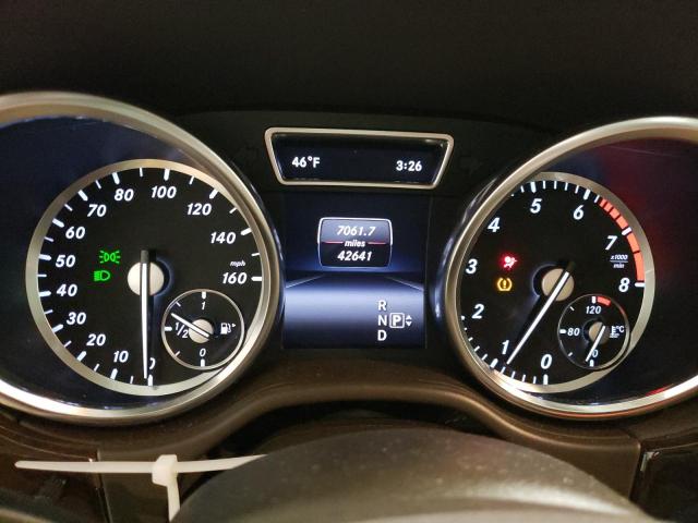 4JGDA5HB7FA523175 - 2015 MERCEDES-BENZ ML 350 4MATIC BLACK photo 9