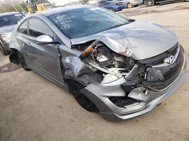 KMHDH6AH5EU029491 - 2014 HYUNDAI ELANTRA CO GS SILVER photo 4