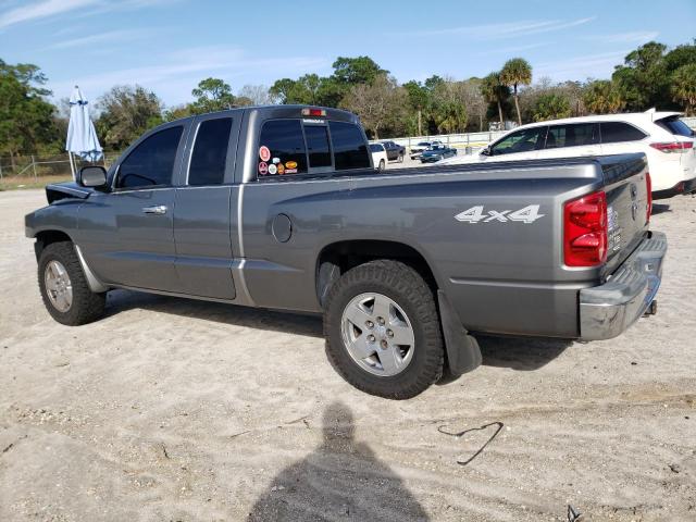 1D7HW42N46S689979 - 2006 DODGE DAKOTA SLT GRAY photo 2