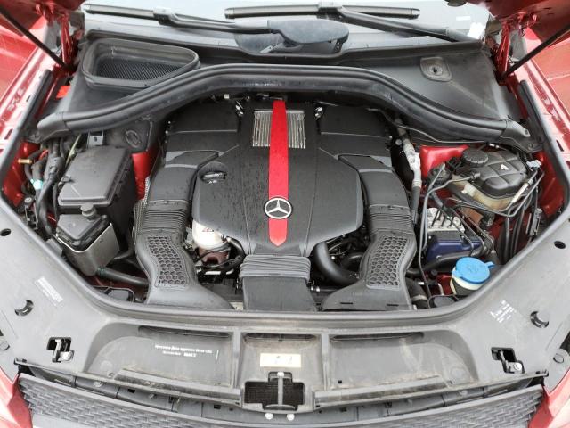 4JGED6EB1GA016859 - 2016 MERCEDES-BENZ GLE COUPE 450 4MATIC RED photo 12