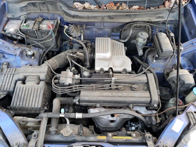 JHLRD28451C007754 - 2001 HONDA CR-V LX BLUE photo 11