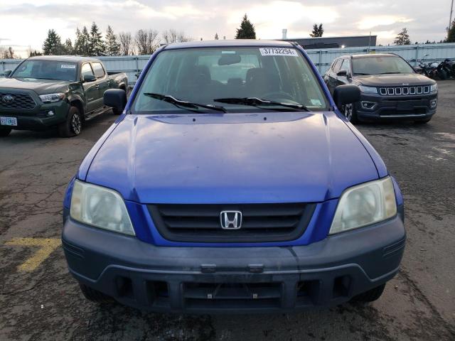 JHLRD28451C007754 - 2001 HONDA CR-V LX BLUE photo 5