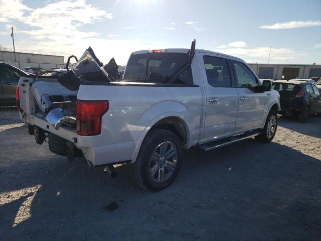 1FTEW1E44KKE61277 - 2019 FORD F150 SUPERCREW WHITE photo 3