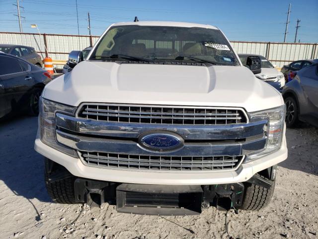 1FTEW1E44KKE61277 - 2019 FORD F150 SUPERCREW WHITE photo 5