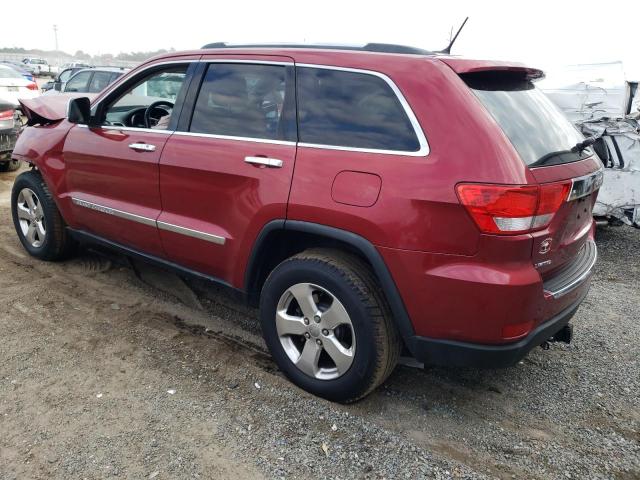 1C4RJEBG0DC642573 - 2013 JEEP GRAND CHER LIMITED RED photo 2