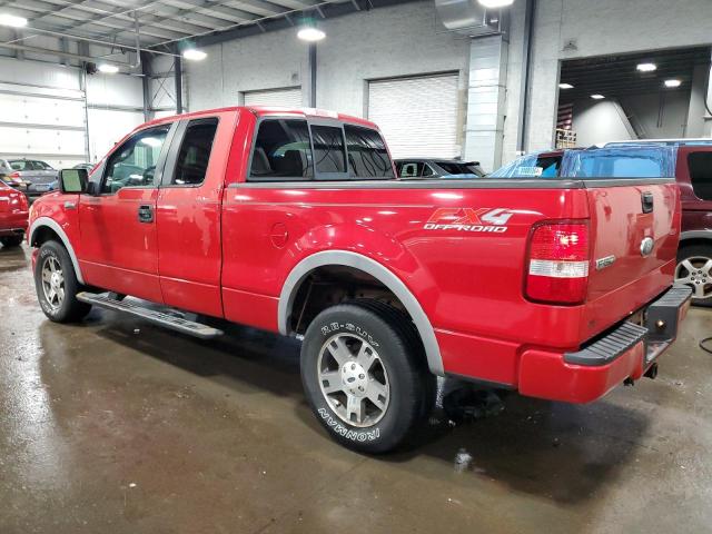 1FTPX14V57FA25957 - 2007 FORD F150 RED photo 2