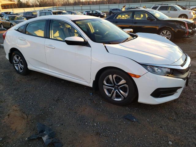 2HGFC2F50HH506761 - 2017 HONDA CIVIC LX WHITE photo 4