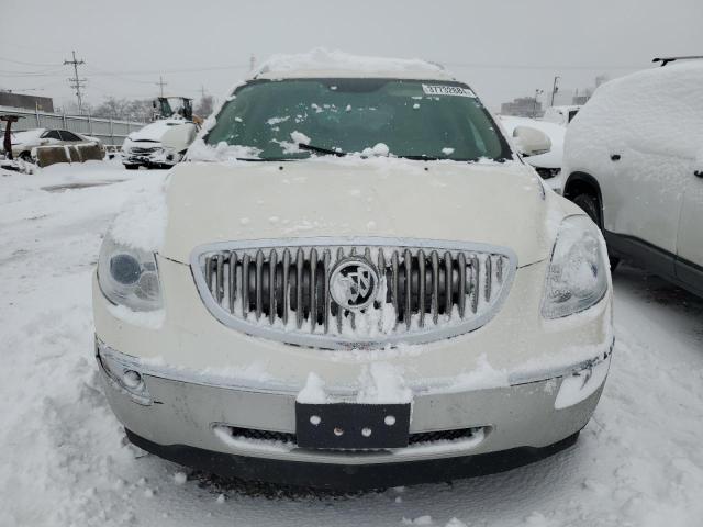5GALRBED7AJ230092 - 2010 BUICK ENCLAVE CXL WHITE photo 5