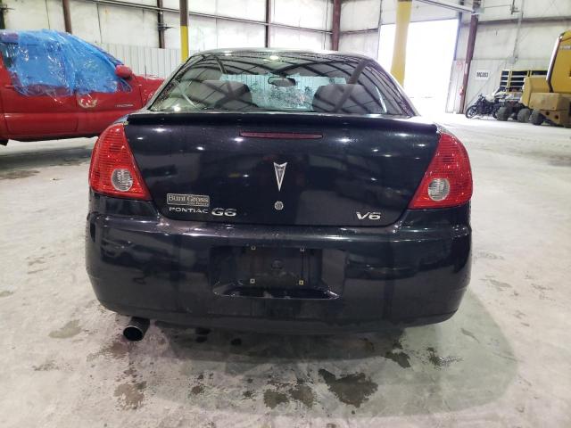 1G2ZG57N594175551 - 2009 PONTIAC G6 BLACK photo 6