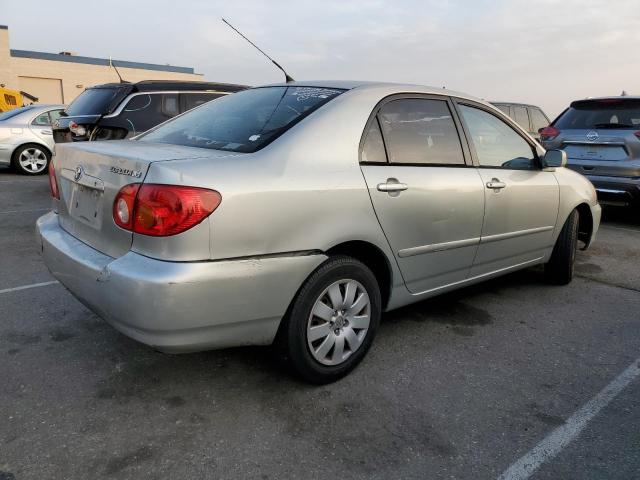 1NXBR32E74Z302064 - 2004 TOYOTA COROLLA CE SILVER photo 3