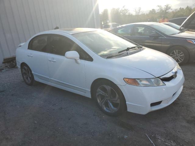 1HGFA16979L014039 - 2009 HONDA CIVIC EXL WHITE photo 4