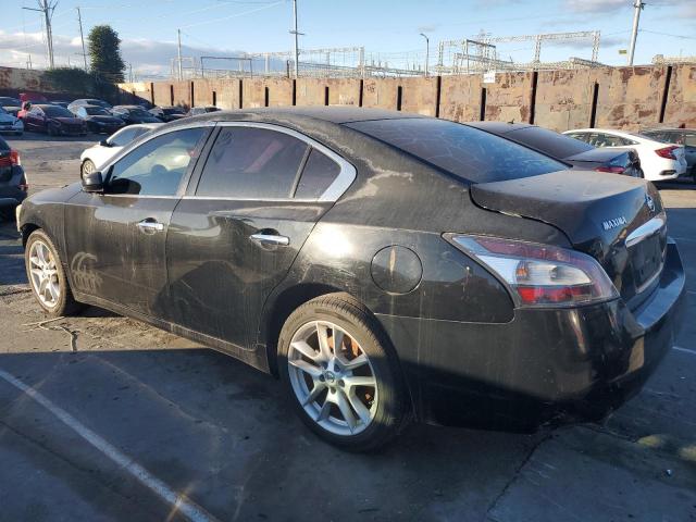 1N4AA5AP4EC465113 - 2014 NISSAN MAXIMA S BLACK photo 2