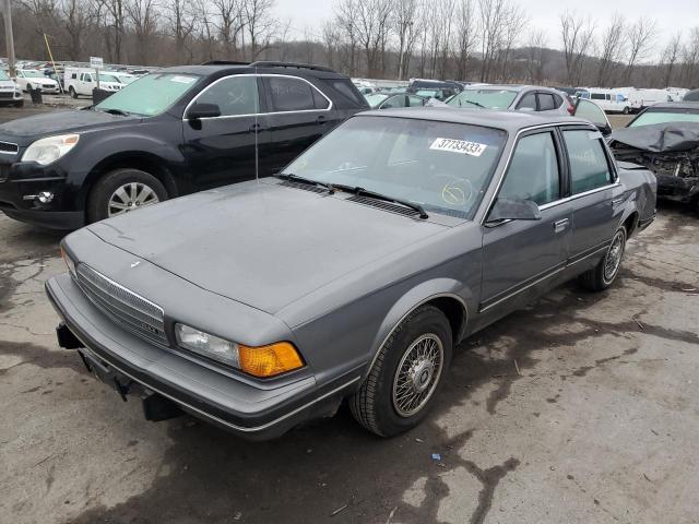 1G4AH54N9L6487230 - 1990 BUICK CENTURY CUSTOM GRAY photo 1