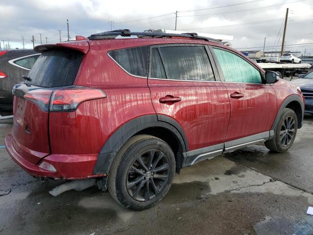 2T3WFREV8JW472266 - 2018 TOYOTA RAV4 ADVENTURE RED photo 3