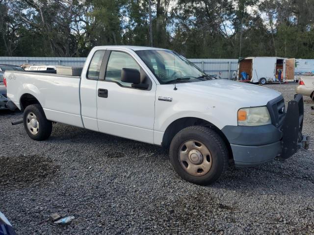 1FTRF14W65NA09595 - 2005 FORD F150 WHITE photo 4