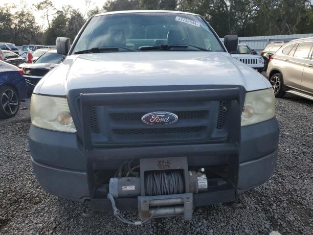 1FTRF14W65NA09595 - 2005 FORD F150 WHITE photo 5