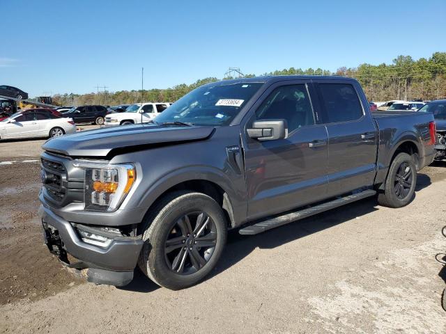 1FTEW1CP3NKD08987 - 2022 FORD F150 SUPERCREW GRAY photo 1