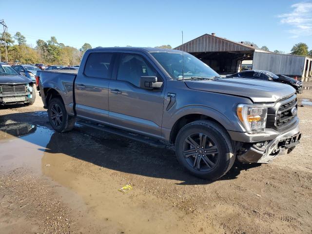 1FTEW1CP3NKD08987 - 2022 FORD F150 SUPERCREW GRAY photo 4