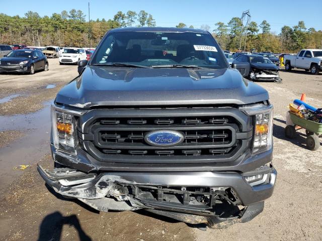 1FTEW1CP3NKD08987 - 2022 FORD F150 SUPERCREW GRAY photo 5