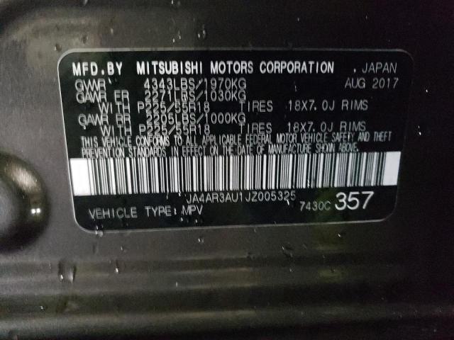 JA4AR3AU1JZ005325 - 2018 MITSUBISHI OUTLANDER ES TAN photo 13