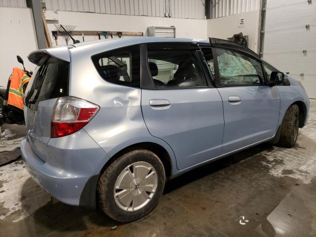 JHMGE8H58AC805984 - 2010 HONDA FIT LX BLUE photo 3