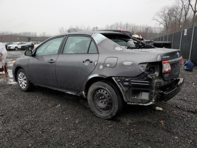 2T1BU4EE6CC789063 - 2012 TOYOTA COROLLA BASE GRAY photo 2