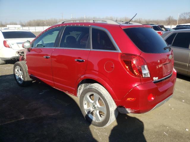 3GNAL4EK0FS503078 - 2015 CHEVROLET CAPTIVA LTZ RED photo 2