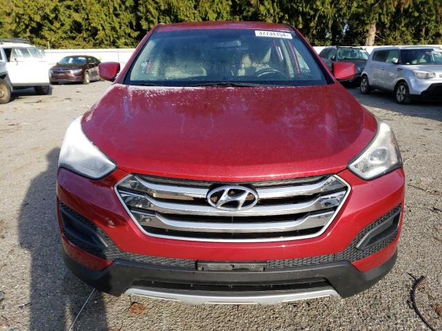 5XYZTDLB4GG349895 - 2016 HYUNDAI SANTA FE S RED photo 5