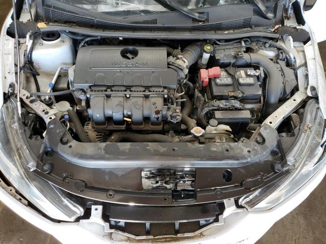 3N1AB7AP5HY403981 - 2017 NISSAN SENTRA S WHITE photo 11