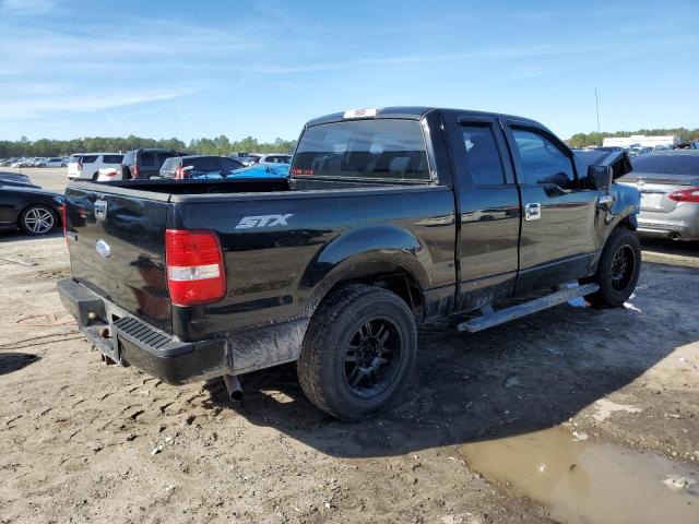 1FTRX12W67FA56784 - 2007 FORD F150 BLACK photo 3