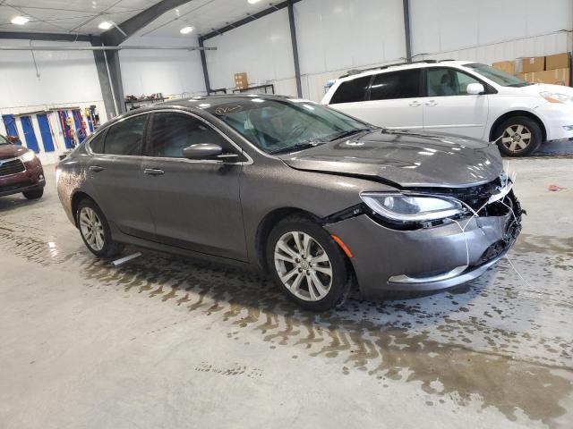 1C3CCCAB4FN674416 - 2015 CHRYSLER 200 LIMITED CHARCOAL photo 4