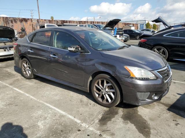 3N1AB7AP3FY374445 - 2015 NISSAN SENTRA S GRAY photo 4