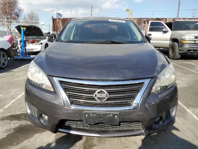 3N1AB7AP3FY374445 - 2015 NISSAN SENTRA S GRAY photo 5