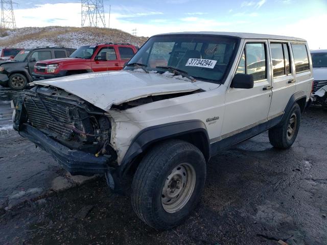 1J4FJ68SXTL115671 - 1996 JEEP CHEROKEE SPORT WHITE photo 1